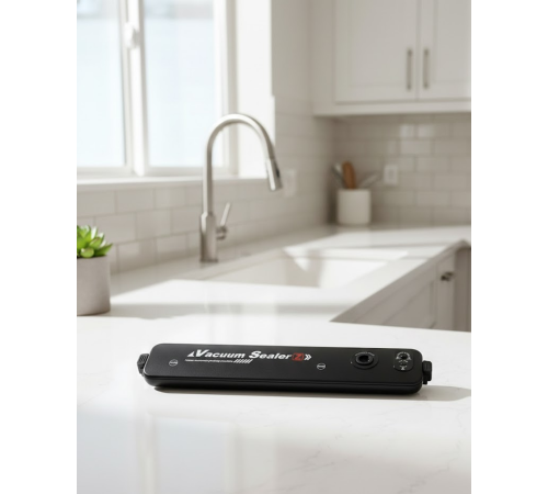 Gıdaları Uzun Süre Koruyan Ev Tipi Vakumlama ve Yapıştırma Makinesi