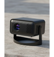 150 İnç Geniş Ekran Projeksiyon Cihazı WiFi Bluetooth LED Görüntü