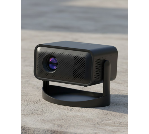 150 İnç Geniş Ekran Projeksiyon Cihazı WiFi Bluetooth LED Görüntü