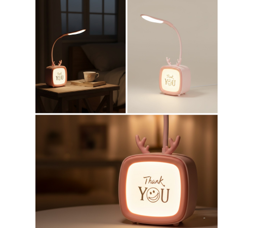 Ayarlanabilir LED Masa Lambası Şarjlı Modern Aydınlatma