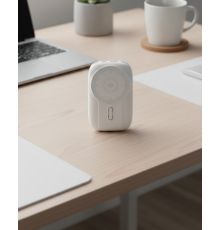 Kablosuz ve Kablolu Şarj Destekli 10000 mAh Taşınabilir Powerbank