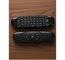 Çift Taraflı Hava Mouse Kablosuz Klavye ve Uzaktan Kumanda