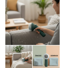 Kazak Battaniye ve Perde İçin Tüy Alma Cihazı