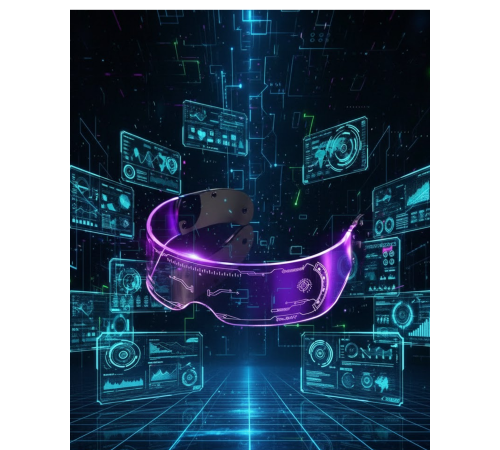 Cyberpunk LED Gözlük Çok Modlu Işıklı Parti ve Festival Aksesuarı