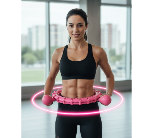 Ayarlanabilir Akıllı Hula Hoop 680 Gr Ağırlıklı Egzersiz Halkası