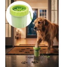 Orta ve Büyük Irk Köpekler İçin Pati Yıkama Kabı Pratik Hijyen Çözümü