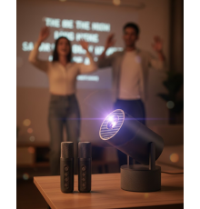 1080P Taşınabilir Projeksiyon WiFi Bluetooth Destekli