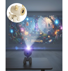 500 ANSI Lümen Parlaklıkta Akıllı Mini Projeksiyon Cihazı