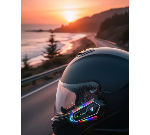 BT5.3 Çipli Kask İçi Bluetooth Kulaklık 25 Saat Pil