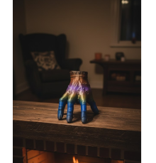 3D Renk Geçişli El Obje 27x22 cm Büyük Boy Ev Dekorasyonu