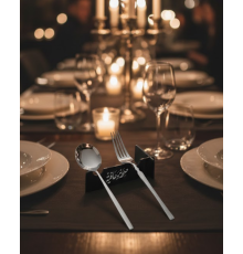 3D Özel Baskı 6’lı Kaşık Çatal Sunum Standı Şık Masa Düzenleyici