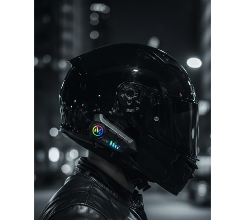 Bluetooth 5.3 Kask İçi Intercom Kulaklık 1000 m Mesafe 1000 mAh