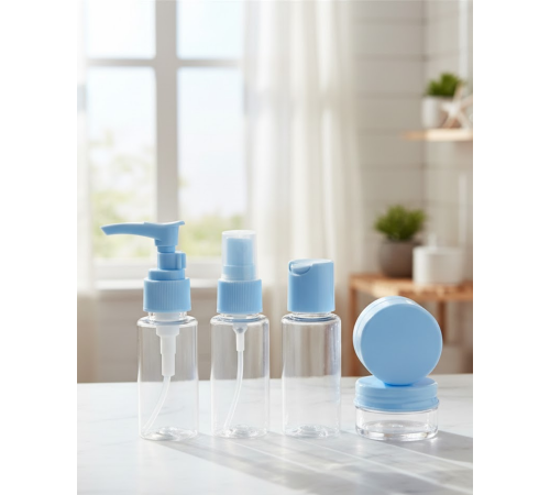30 ml 5’li Seyahat Boy Kozmetik Organizer Seti