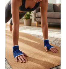 Mavi Bilek Koruyucu Spor Destekliği Çift El İçin Evrensel Boy