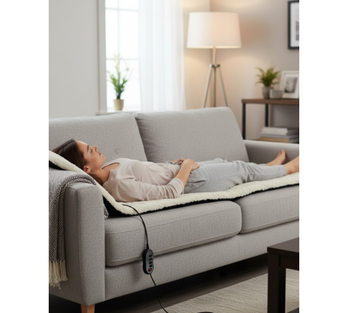 Sırt Boyun Bel İçin Isıtmalı Masaj Yatağı