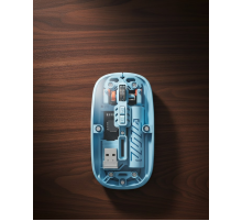 Bluetooth 5.2 Destekli Mavi Pilli Kablosuz Mouse