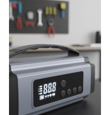 Acil Durumlar İçin Çok Fonksiyonlu Araç Akü Takviyesi Hava Kompresörü ve Güç Kaynağı