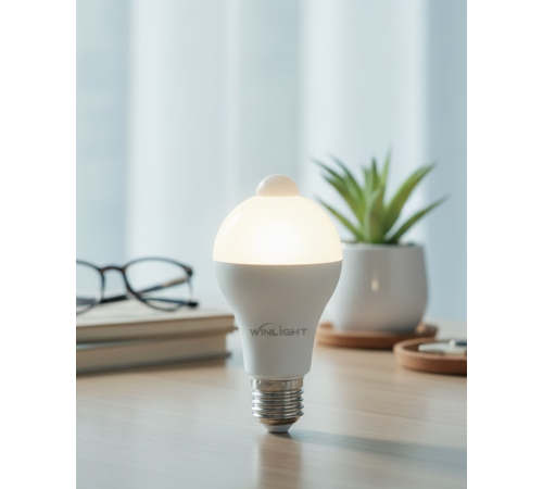 Otomatik Yanan Sensörlü LED Ampul Ev ve Ofis Kullanımına Uygun