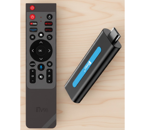Bas Konuşlu Kumandalı 8K TV Stick Akıcı Yayın Deneyimi