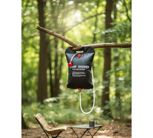 Kamp ve Plaj İçin Solar Duş 20 Litre Su Kapasiteli Portatif Duş Çantası