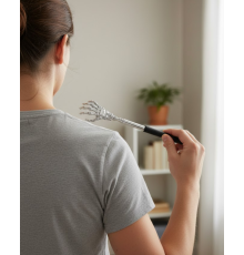 Ayarlanabilir Sırt Kaşıma Aparatı Dayanıklı Metal ve Eğlenceli Figürlü