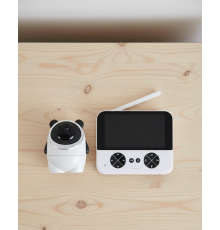 Uzaktan Kontrollü HD Bebek Kamerası Zoom ve Sıcaklık Sensörlü