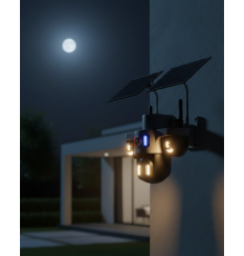 4G Destekli Çift Güneş Panelli IP Kamera Gece Görüşlü ve Sesli İletişimli