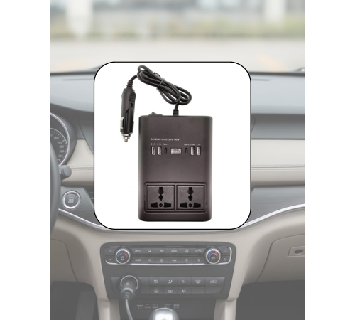 Araç Elektrik Dönüştürücü Çoklu USB Çıkışlı 150W İnvertör