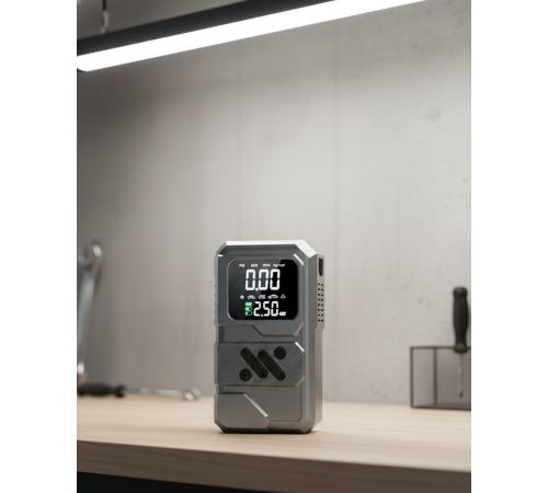 Araçlar İçin Akü Takviye Lastik Şişirme ve Powerbank Cihazı