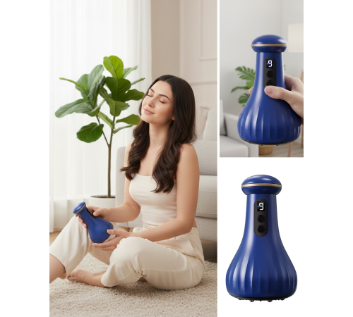 Şarjlı Masaj Cihazı Baş Boyun Omuz Kullanımına Uygun