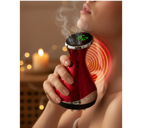 Elektrikli Kupa Masaj Aleti Ayarlanabilir Vakum ve Isıtma Fonksiyonlu