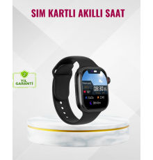 Uyku Takipli GPS’li SIM Kart Destekli Akıllı Saat