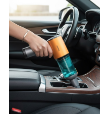 Araç İçi Mini El Süpürgesi Şarjlı Güçlü Vakum