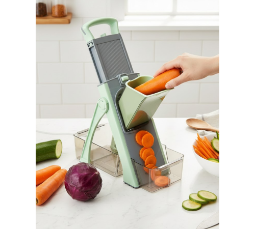 Güvenli Kullanımlı Paslanmaz Çelik Sebze Rendesi