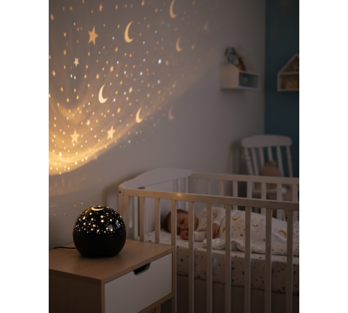 Hoparlörlü Yıldız Projektör Oda Lambası