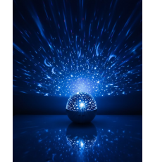 Müzikli Yıldız Yansıtmalı Dekoratif Gece Lambası