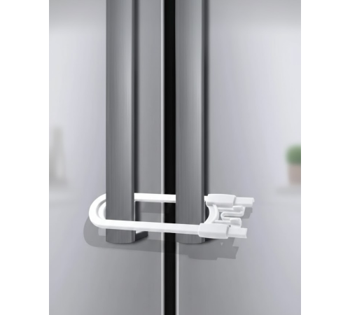 4 Adet Çocuk Güvenlik Dolap Kilidi Dayanıklı ve Uzun Ömürlü Tasarım