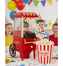 5 Dakikada Popcorn Hazırlayan Yağsız Patlatma Makinesi