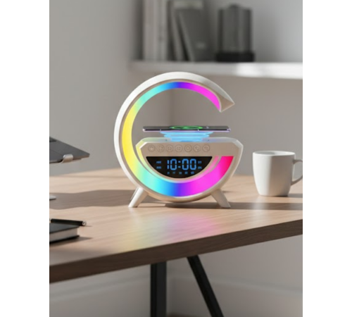 Modern RGB Işıklı Kablosuz Hoparlör Uzun Süreli Müzik Keyfi