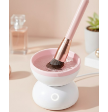 Silikon Yüzeyli Elektrikli Makyaj Fırçası Temizleme Kabı