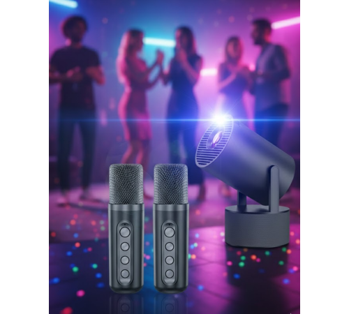 Android Sistemli Projeksiyon Kareoke Cihazı 180° Döner Başlıklı