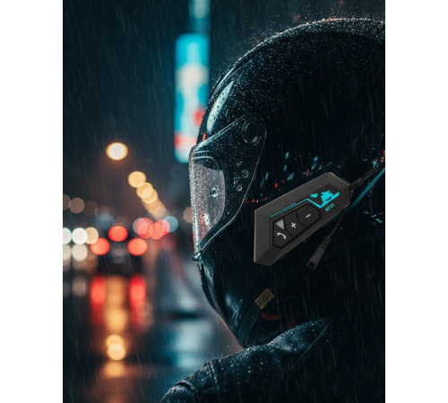 Evrensel Kask Uyumlu Bluetooth Intercom Kulaklık