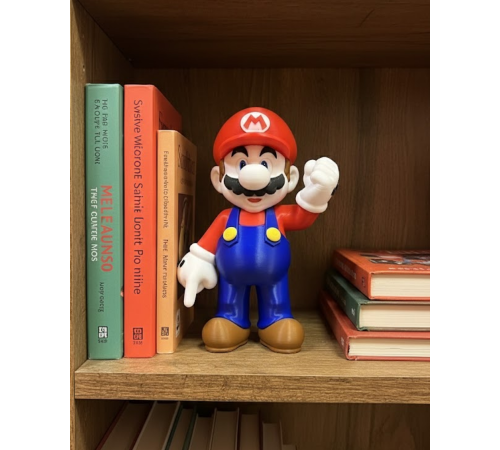 Süper Mario Masa Üstü Dekor Biblo Oyun Severlere Özel Figür
