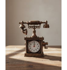 Minimal Tasarımlı Masa Saati Alarm Özellikli Şık Model