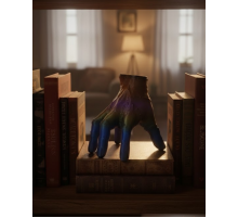 3D Modern Rengarenk El Heykeli 27x22 cm Statement Dekor