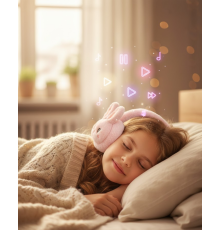 Kablosuz Peluş Bluetooth Kulaklık 40mm Hoparlör ve Mikrofonlu