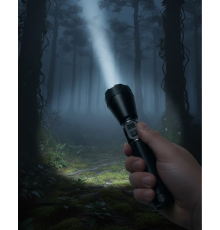 Profesyonel Şarjlı El Feneri Yüksek Parlaklık 9000mAh Bataryalı Set