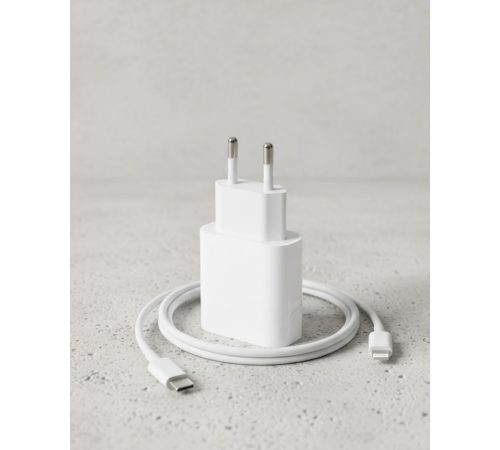 iPhone 14 13 12 11 XR XS Max 20W Lightning Şarj Adaptörü Kablo Dahil