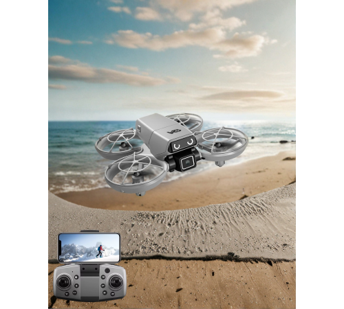 Mini Drone Fotoğraf ve Video Çekimli Optical Hover Sistemli