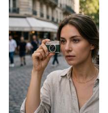 Ultra Kompakt Mini Fotoğraf Makinesi 4K HD Video Selfie Kamerası